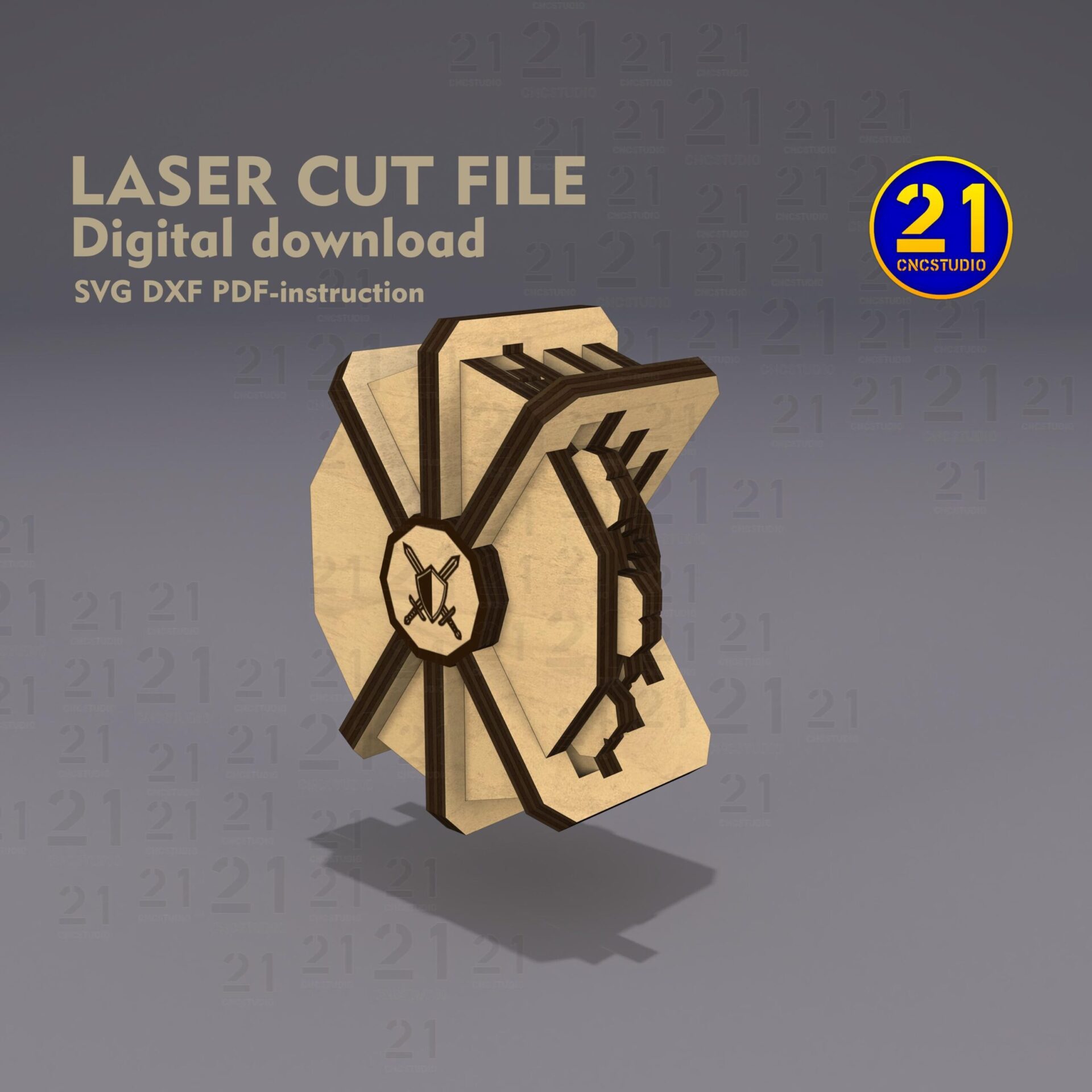 RPG HP Counter Laser Cut File | Digital Download for Gaming - Image 6